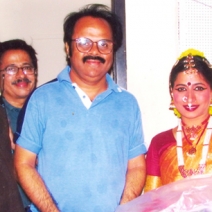 with Shri "Crazy" Mohan and "Madhu" Balaji