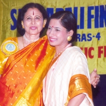 with Smt. Padmasri Smt Saroja Vaidyanathan